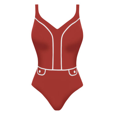 Empreinte Attitude badedragt V-udsk. tomette Rød 4