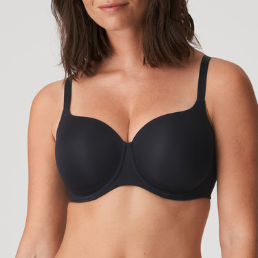 PrimaDonna Figuras vatteret bh hjertefacon charcoal Sort 1