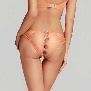 Agent Provocateur Lorna Lace ouvert ĂĄben trusse praline praline Orange 3