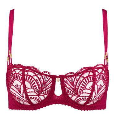 Aubade Ethnic Vibes bh halv skål balconet love potion Rød 6