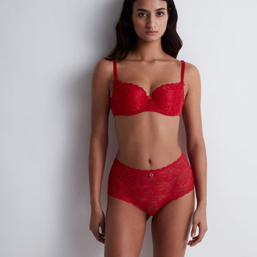 Aubade Rosessence Care høj trusse gala Rød 4