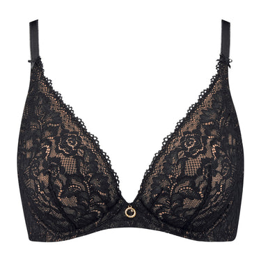 Aubade Rosessence Care bh trekant black Sort 5