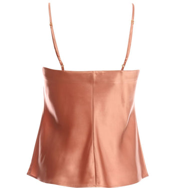 Marjolaine Soie Unie Odon camisole silke lotus Lyserød 2