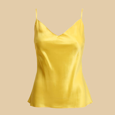 Marjolaine Soie Unie Odon camisole silke mais Gul 1