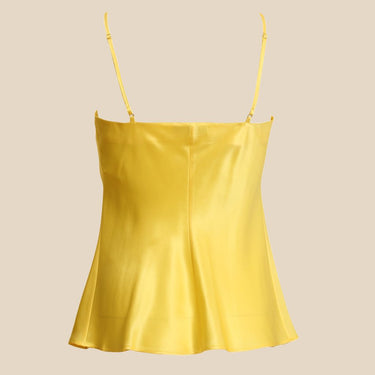Marjolaine Soie Unie Odon camisole silke mais Gul 2