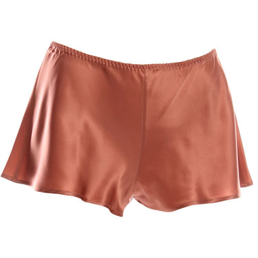 Marjolaine Soie Unie silke shorts trusser argile Orange 1