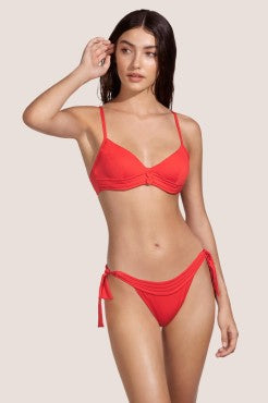 Andres Sarda RODERO bikinitop med bøjle fiesta red Rød 2