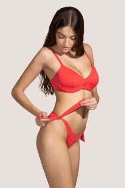Andres Sarda RODERO bikinitop med bøjle fiesta red Rød 8