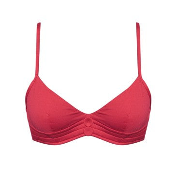 Andres Sarda RODERO bikinitop med bøjle fiesta red Rød 9