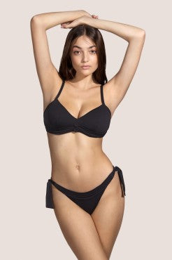 Andres Sarda RODERO bikinitop med bøjle black Sort 5