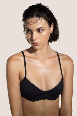 Andres Sarda RODERO bikinitop med bøjle black Sort 10