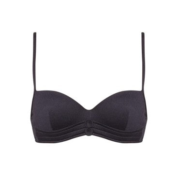 Andres Sarda RODERO bikinitop med bøjle vatteret black Sort 8