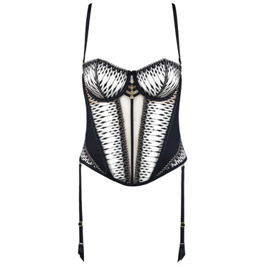 Aubade Voodoo Kiss guepiere torselet millenium Sort 7