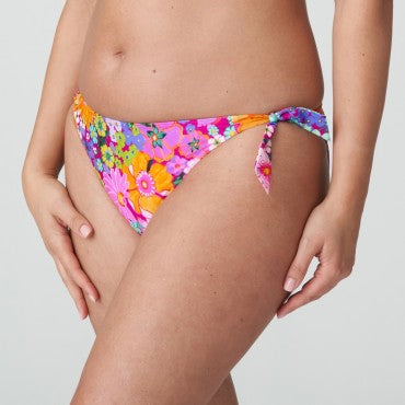 PrimaDonna Swim Najac bikinitrusse bindebånd floral explosion pink blomster print 2