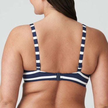 PrimaDonna Swim Nayarit vatteret bikinitop med bøjle dybt V water blue Blå 4