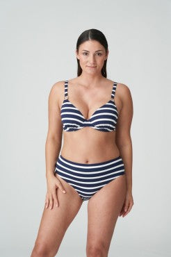 PrimaDonna Swim Nayarit vatteret bikinitop med bøjle dybt V water blue Blå 5