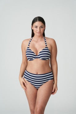 PrimaDonna Swim Nayarit vatteret bikinitop med bøjle dybt V water blue Blå 6
