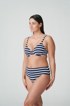 PrimaDonna Swim Nayarit vatteret bikinitop med bøjle dybt V water blue Blå 7