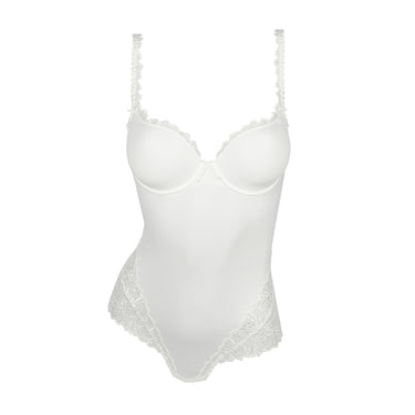 Marie Jo Jane body med vatterede skåle natural Hvid 4