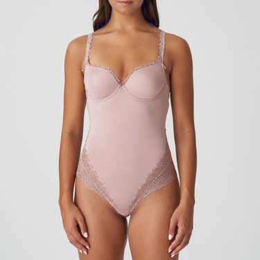Marie Jo Jane body med vatterede skåle bois de rose Lyserød 1