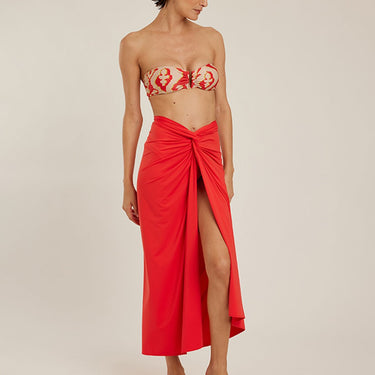 Lenny Niemeyer Niemeyer Knot Sarong strandtøj watermelon Rød 1