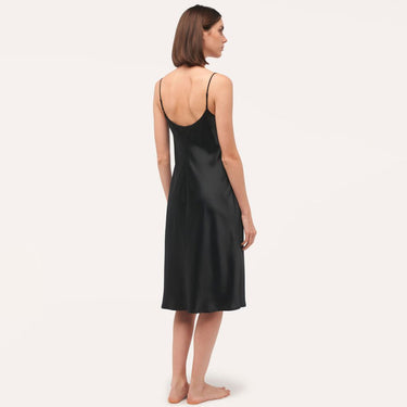 La Perla La Perla silkekjole mellem black Sort 2