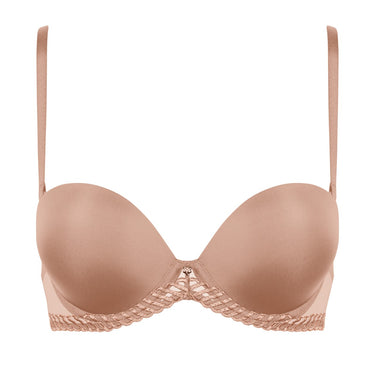 Aubade Sheer Emotion bh stropløs sand Beige 9