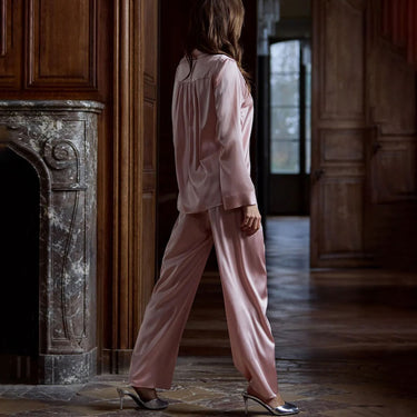 Marjolaine Vivianne silke pyjamas petale Lyserød 2