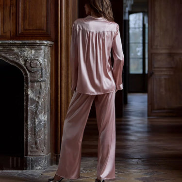 Marjolaine Vivianne silke pyjamas petale Lyserød 3
