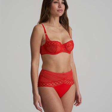 Marie Jo Jhana høj talje trusse fiesta red Rød 5