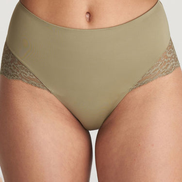 Marie Jo Color Studio blonde høj talje trusse golden olive Grøn 1