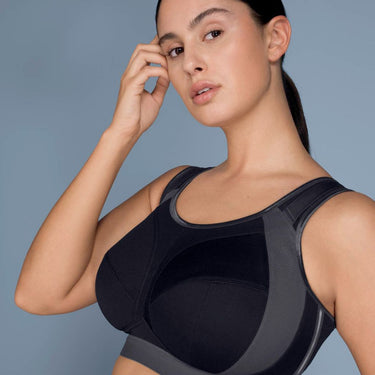 Anita Extreme Control Plus sportsbh black/anthra Sort 4