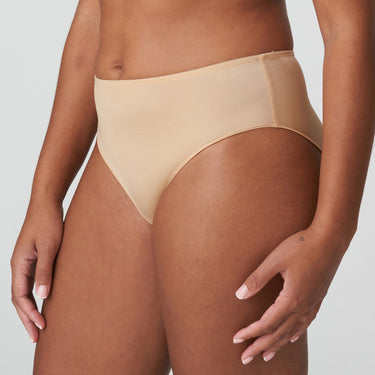 Satin high briefs