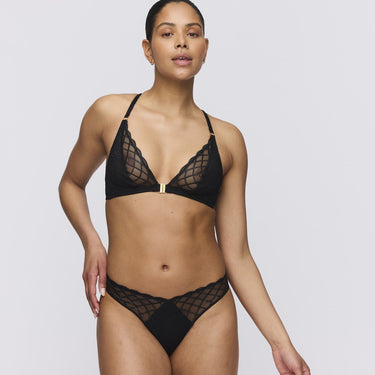 Marie Jo Aven string trusse black Sort 4