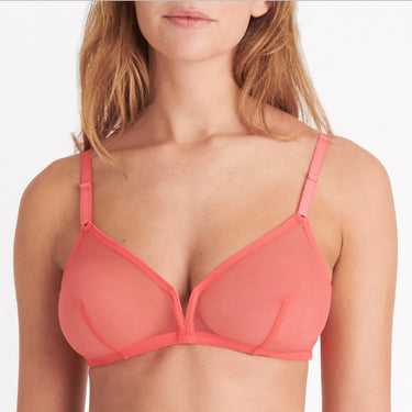 ERES Tulle PROVIDENCE bh uden bøjle trekants bh mon coeur Lyserød 1