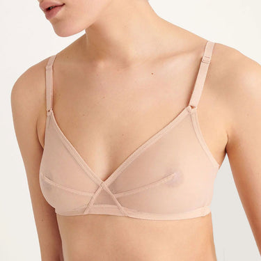 Tulle BEL triangle bra without underwire