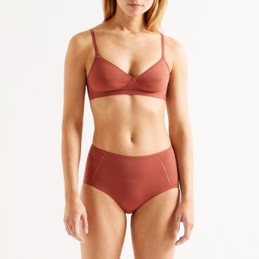 ERES Jersey Soyeux LYDIA SOYEUSE bh uden bøjle trekants bh poudre de soleil Brun 3