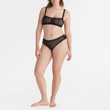 ERES Bubble SUBLIME crop top bh uden bøjle black Sort 4