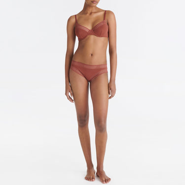 ERES Jersey Graphic PAULETTE bh fuld skål renard Brun 4