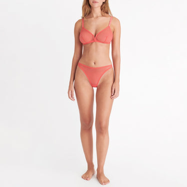 ERES Tulle PROMESSE tanga string trusse mon coeur Lyserød 3