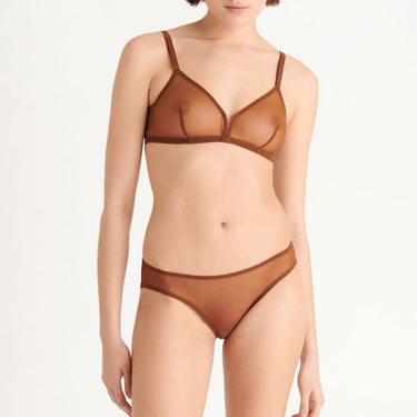 ERES Tulle BAMBIN klassisk rio trusse marmotte Brun 3