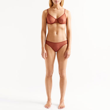 ERES Tulle BAMBIN klassisk rio trusse poudre de soleil Brun 4