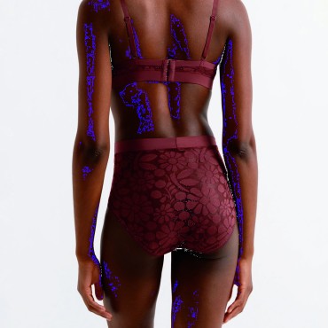 ERES Panty Opaque høj talje trusse teck Brun 2