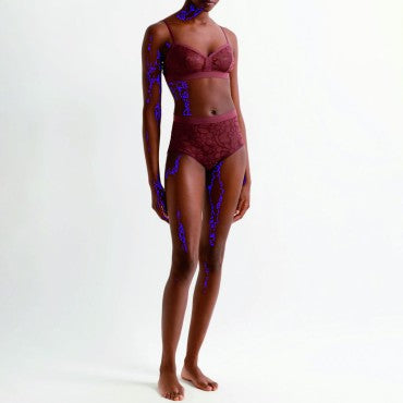 ERES Panty Opaque høj talje trusse teck Brun 3