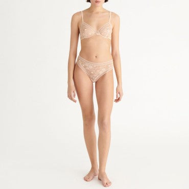 ERES Pollen TISANE tanga string rose petale Beige 4