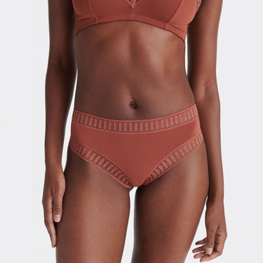 ERES Jersey Graphic GABBY tanga string trusse renard Brun 1
