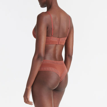 ERES Jersey Graphic GABBY tanga string trusse renard Brun 3