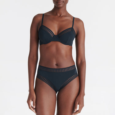 ERES Jersey Graphic GABBY tanga string trusse crépuscule Blå 2
