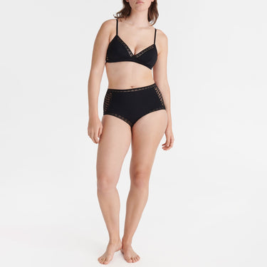 ERES Bubble NUEE høj talje trusse black Sort 4