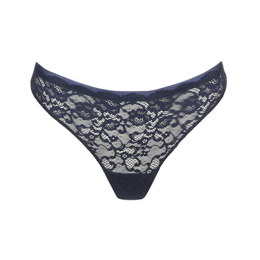 Marie Jo Color Studio blonde string velvet blue BlĂĄ 4